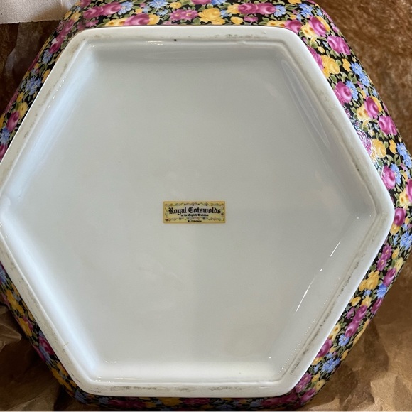 Royal Cotswolds English Tradition Chintz Pitcher - Large by J Godinger - Picture 3 of 4